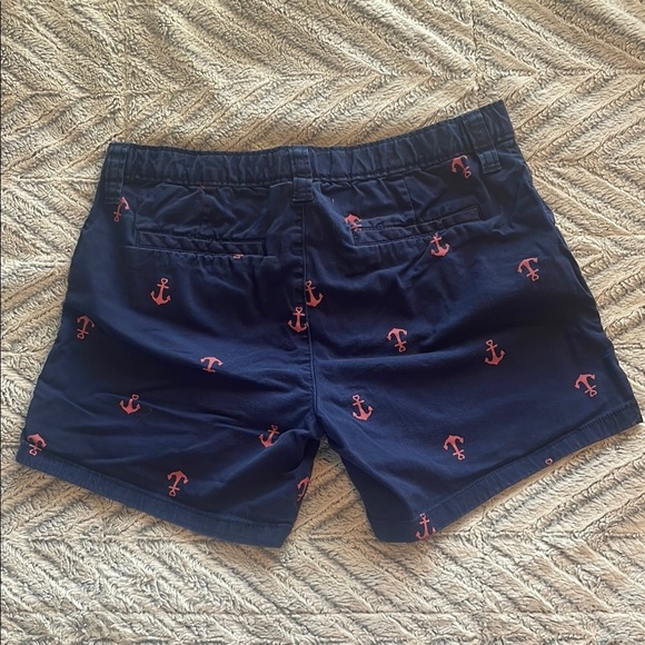 Faded Glory Navy Shorts with‎ Pink Anchors size 16 - Picture 5 of 8